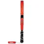 Noxsport ML10 Pro Cup COORP 2025 - Fibra de vidrio plateada y carbono, forma redonda
